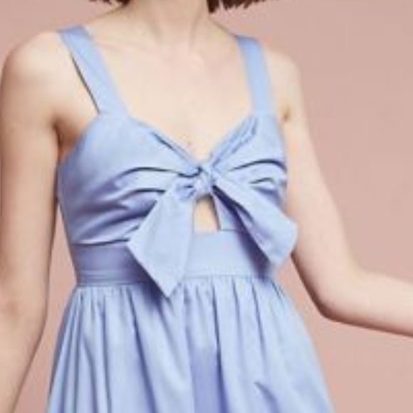 Anthropologie Foxiedox Uma Embroidered Dress Size Small Petite - Picture 3 of 5